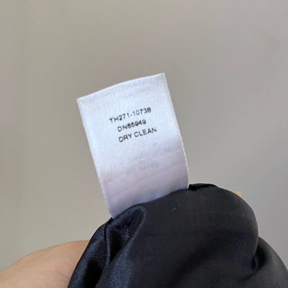 NWT PENDLETON black/white houndstooth check wool pants lined size 6 winter - Picture 7 of 7